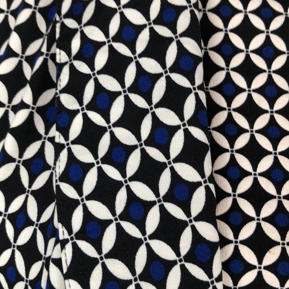 Robert Louis 2 piece Twin set Black Blue PM Petite Medium MP - Picture 2 of 16